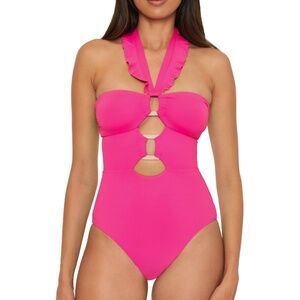Women's Buckle-Up One-Piece Swimsuit